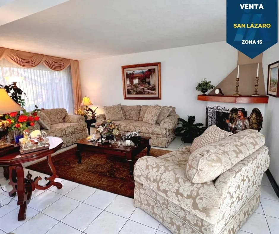 CASA EN VENTA ÁREA RESIDENCIAL - FUERA DE GARITA - SAN LÁZARO ZONA 15 — Casa en Venta en Zona 15, Guatemala, Ciudad — foto 2 de 9