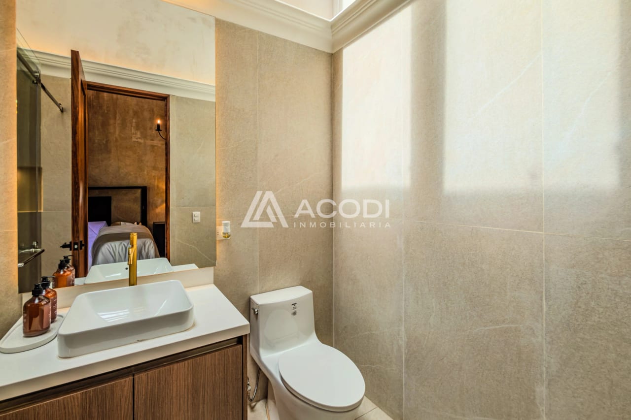 Casa de un nivel amueblada en Antigua Guatemala — Casa en Venta en Antigua, Sacatepéquez — foto 9 de 10