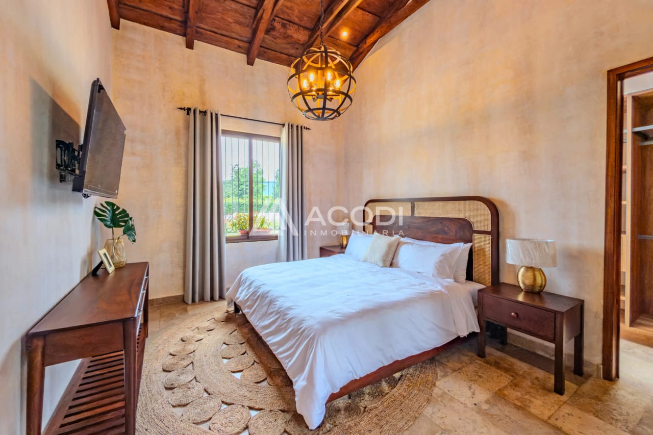 Casa de un nivel amueblada en Antigua Guatemala — Casa en Venta en Antigua, Sacatepéquez — foto 8 de 10