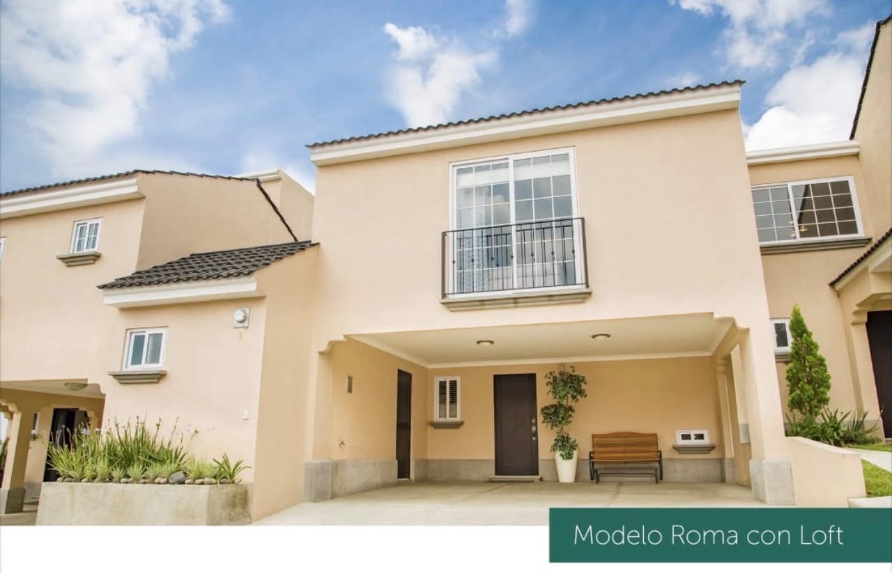 Alquilo Vendo Casa en Prados de San Ceistobal Estilo Roma con Loft — Casa en Alquiler en Prados de San Cristóbal, Zona 8 Mixco, Guatemala, Ciudad — foto 1 de 9