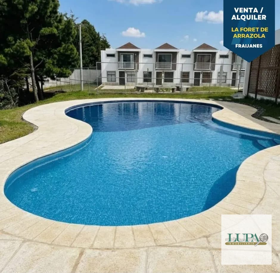 CASA EN VENTA/ALQUILER EN FRAIJANES CONDOMINIO LA FORET DE ARRAZOLA — Casa en Alquiler en Carretera a El Salvador, Guatemala, Ciudad — foto 1 de 6