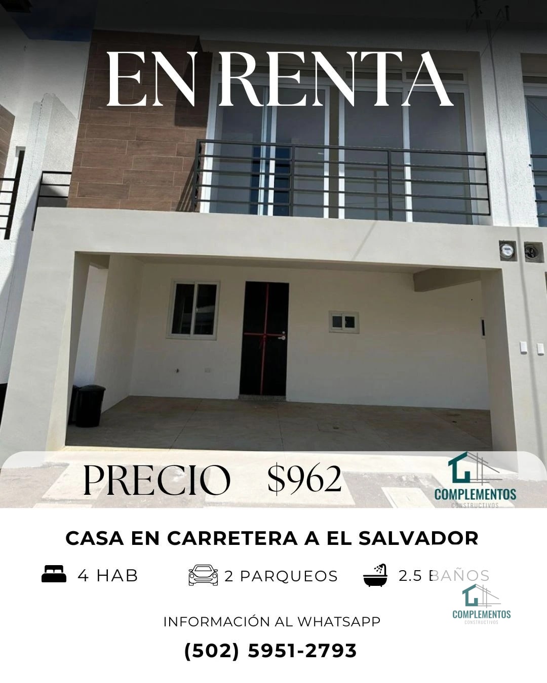 Secoya de Arrazola, Casa en Renta CAES Km 19 3 niveles — Casa en Alquiler en Carretera a El Salvador, Guatemala, Ciudad — foto 1 de 9