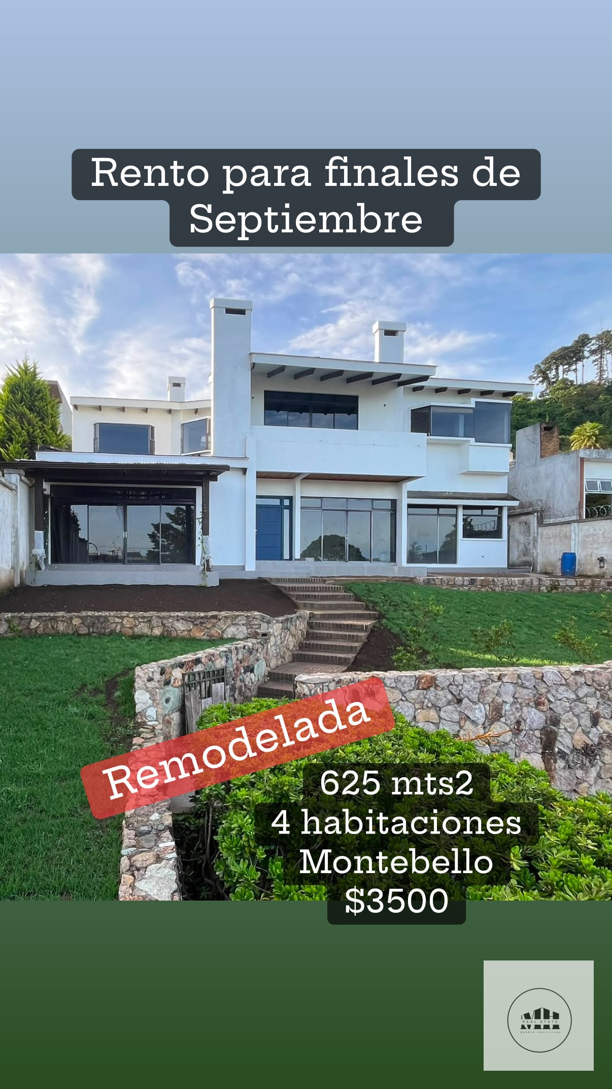 Bellisima Casa en Renta km 9.5 CAES — Casa en Alquiler en Montebello II, Carretera a El Salvador, Guatemala, Ciudad — foto 1 de 1