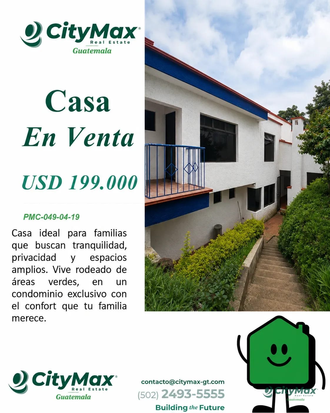 Hermosa casa en venta y renta condominio El Campestre — Casa en Venta en San Lucas Sacatepéquez, Sacatepéquez — foto 1 de 6