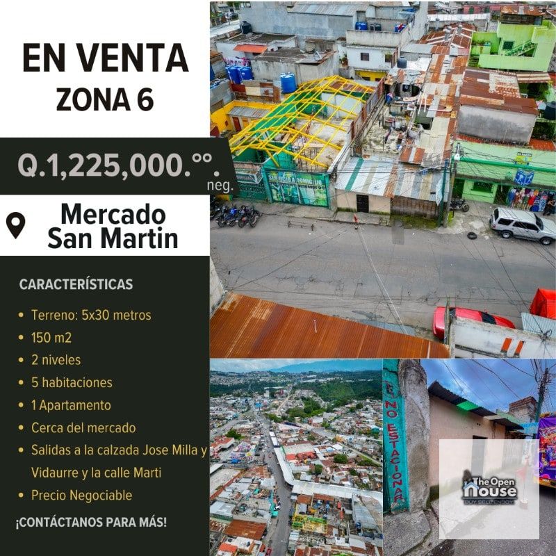 Mercado San Martin zona 6 de Guatemala - 1