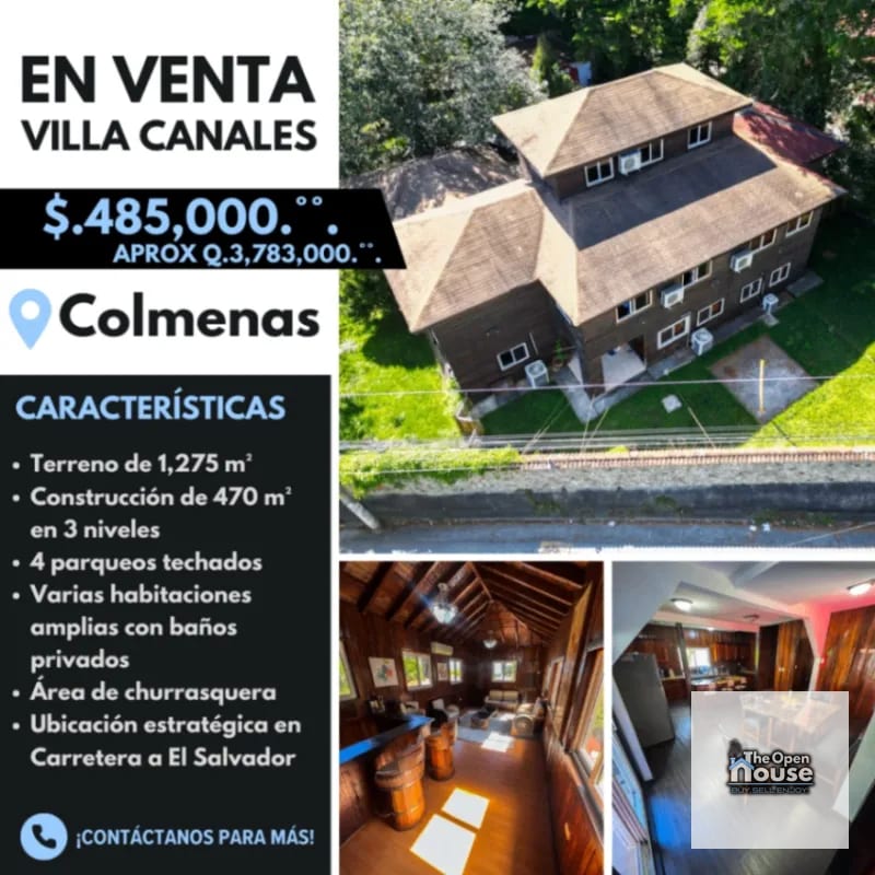 Casa en venta en el kilometro 25 de carretera a El Salvador Colmenas Villa Canales — Casa en Venta en Villa Canales, Guatemala, Ciudad — foto 1 de 17