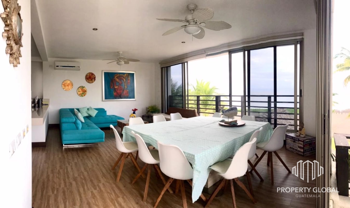 Villa residencial enfrente al mar 4 dormitorios en venta en exclusivo condominio en Monterrico - 14