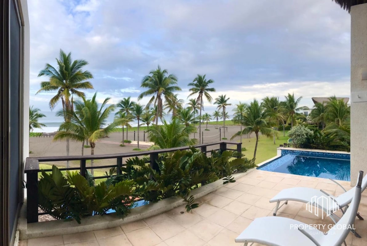Villa residencial enfrente al mar 4 dormitorios en venta en exclusivo condominio en Monterrico - 11