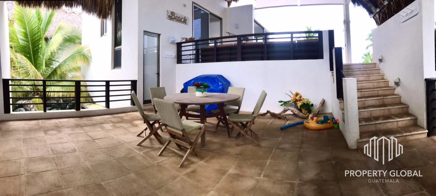 Villa residencial enfrente al mar 4 dormitorios en venta en exclusivo condominio en Monterrico - 9