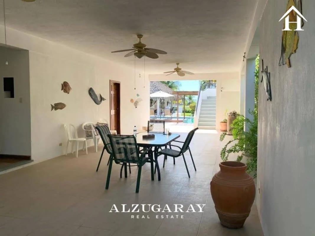 CASA AMUEBLADA FRENTE AL MAR - 5 HAB. / CONDOMINIO CHULAMAR - 6