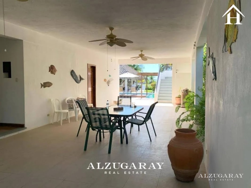 CASA AMUEBLADA FRENTE AL MAR - 5 HAB. / CONDOMINIO CHULAMAR - 6