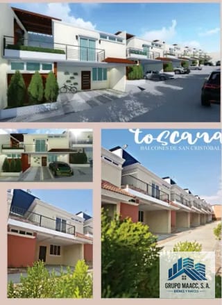 VENTA CASA TOSCANA BALCONES DE SAN CRISTOBAL — Casa en Venta en Zona 8 Mixco, Guatemala, Ciudad — miniatura 1 de 10