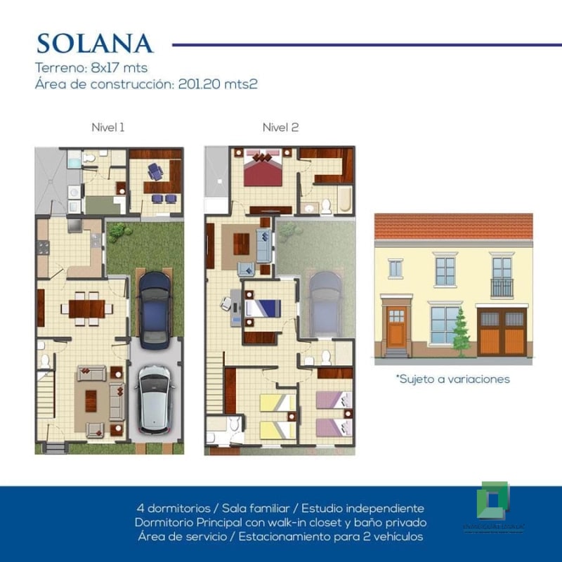 Casa en Venta Condado Naranjo tipo Solana - 1