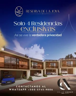 📍 Exclusivo proyecto de 4 casas en Km 24 Carretera a El Salvador, La Joya — Casa en Venta en km 21-25, Carretera a El Salvador, Guatemala, Ciudad — miniatura 1 de 10