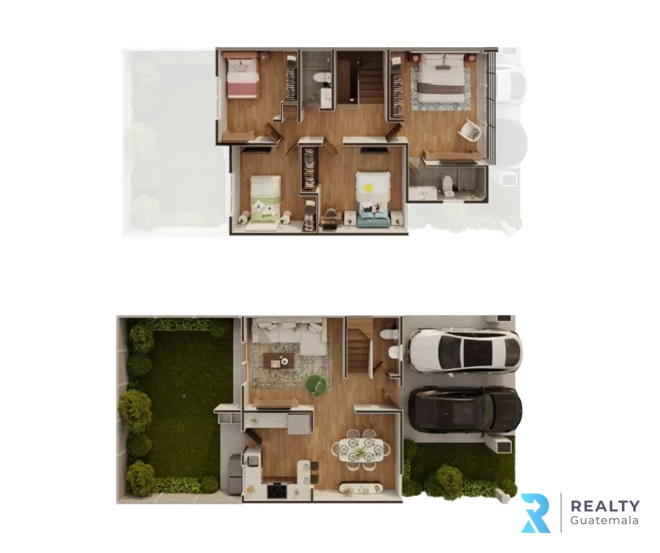 PROYECTO Casas en Condominio Persea de Arrazola, Carretera a El Salvador - 3