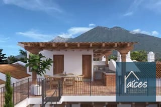 Casa en venta Mariposas De la Estancia Modelo A - Antigua Guatemala  (D) — Casa en Venta en Antigua, Sacatepéquez — miniatura 1 de 16